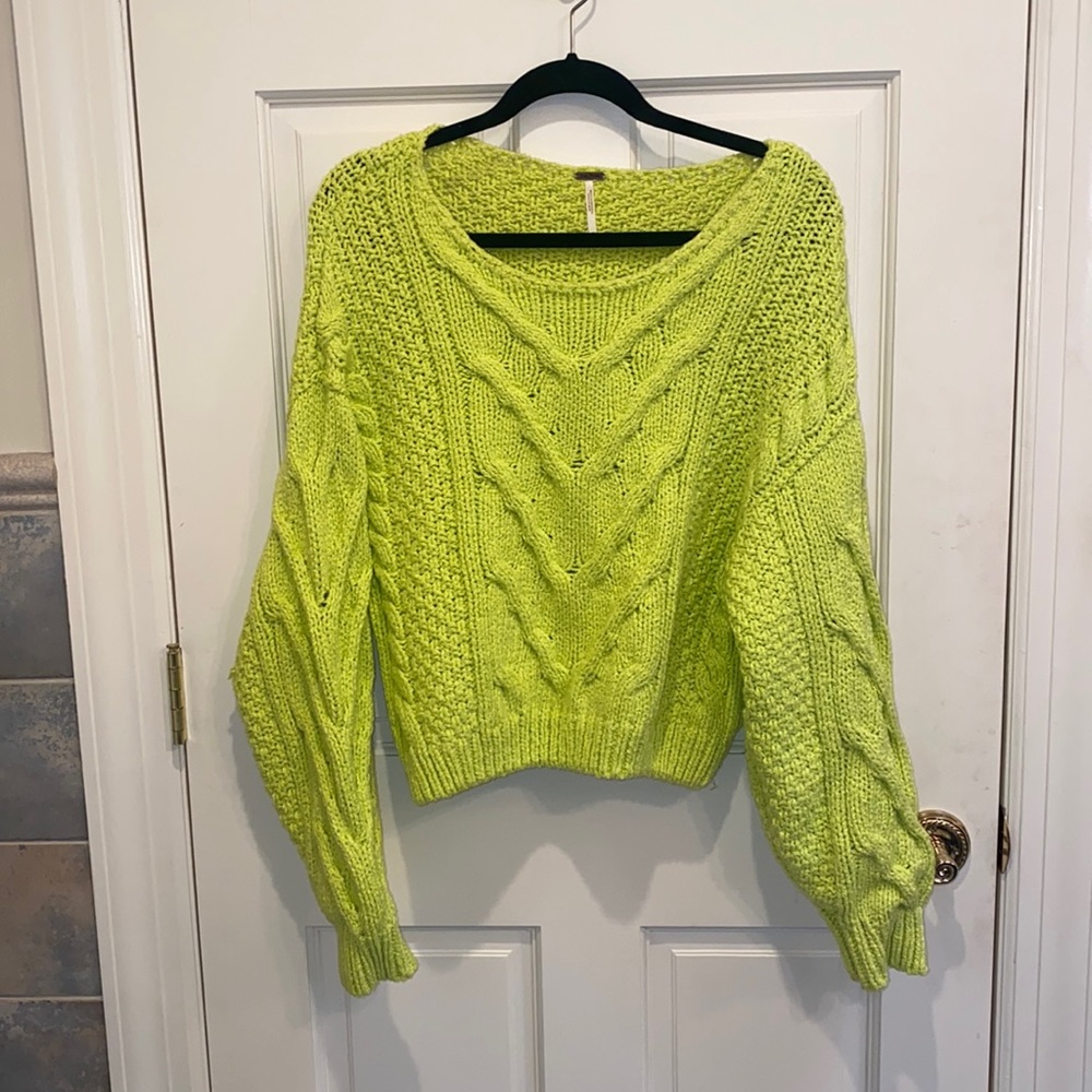 Chunky knit sweater